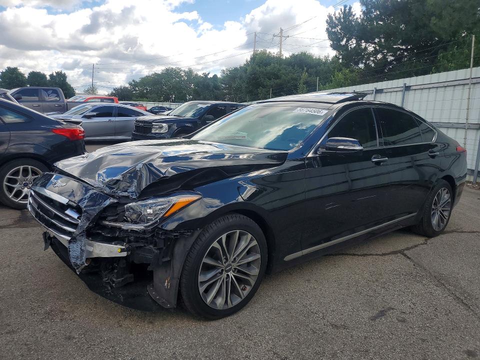 56764506 :رقم المزاد ، KMHGN4JE7HU176318 vin ، 2017 Genesis G80 مزاد بيع