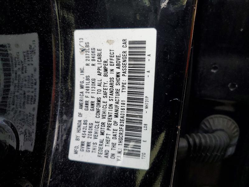 55445266 :رقم المزاد ، 1HGCR3F83EA016181 vin ، 2014 Honda Accord مزاد بيع