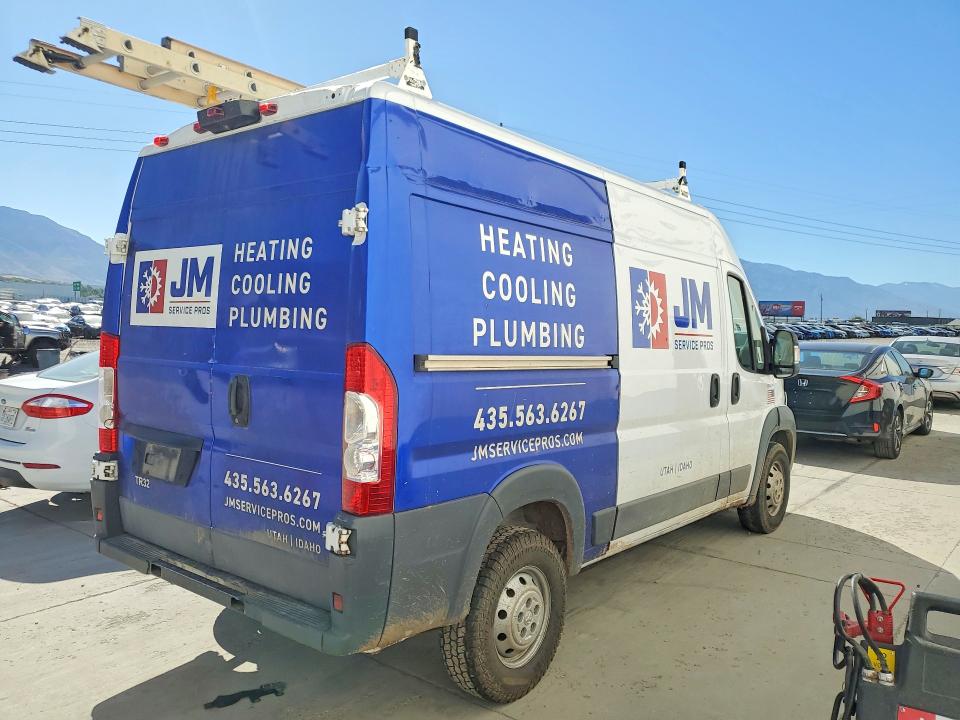 57189646 :رقم المزاد ، 3C6TRVBG2HE530295 vin ، 2017 Ram Promaster 1500 مزاد بيع