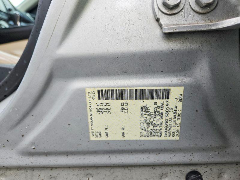 Продаж на аукціоні авто 2016 Nissan Maxima, vin: 1N4AA6AP9GC380597, номер лоту: 57378306