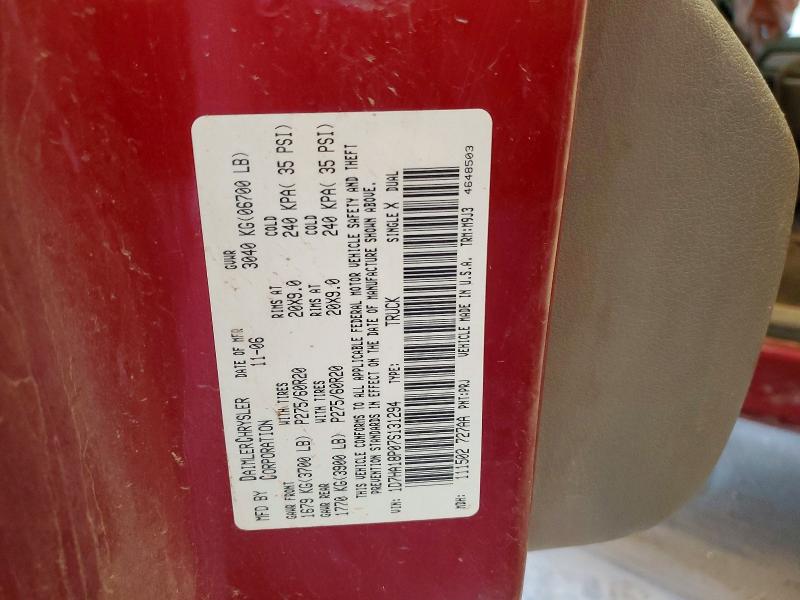 Продажа на аукционе авто 2007 Dodge Ram 1500, vin: 1D7HA18P07S131294, номер лота: 55594416