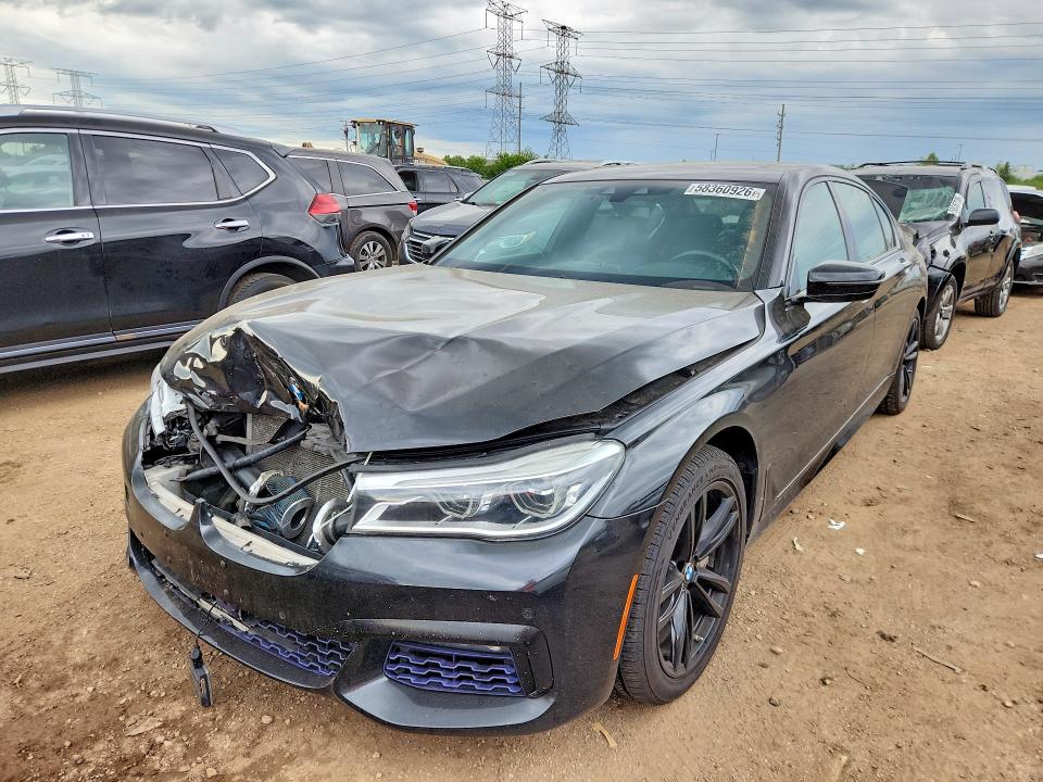 58360926 :رقم المزاد ، WBA7F2C57JG423678 vin ، 2018 Bmw 750 مزاد بيع