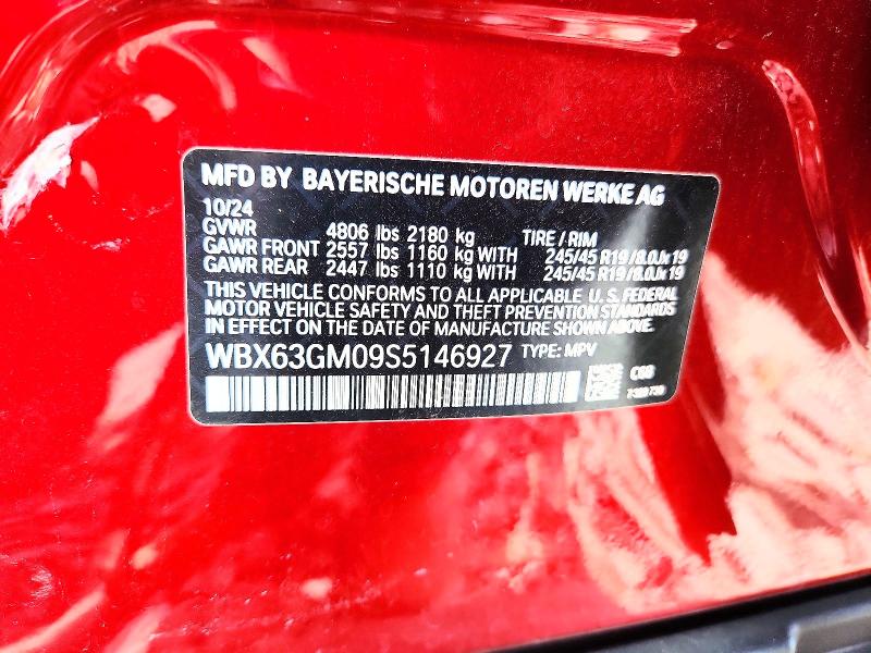 Продаж на аукціоні авто 2025 Bmw X2, vin: WBX63GM09S5146927, номер лоту: 57707276