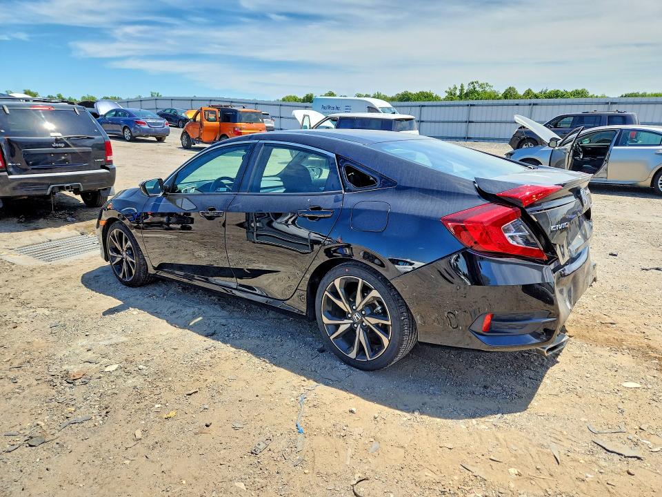 2021 Honda Civic მანქანა იყიდება აუქციონზე, vin: 2HGFC2F83MH555909, აუქციონის ნომერი: 57299196