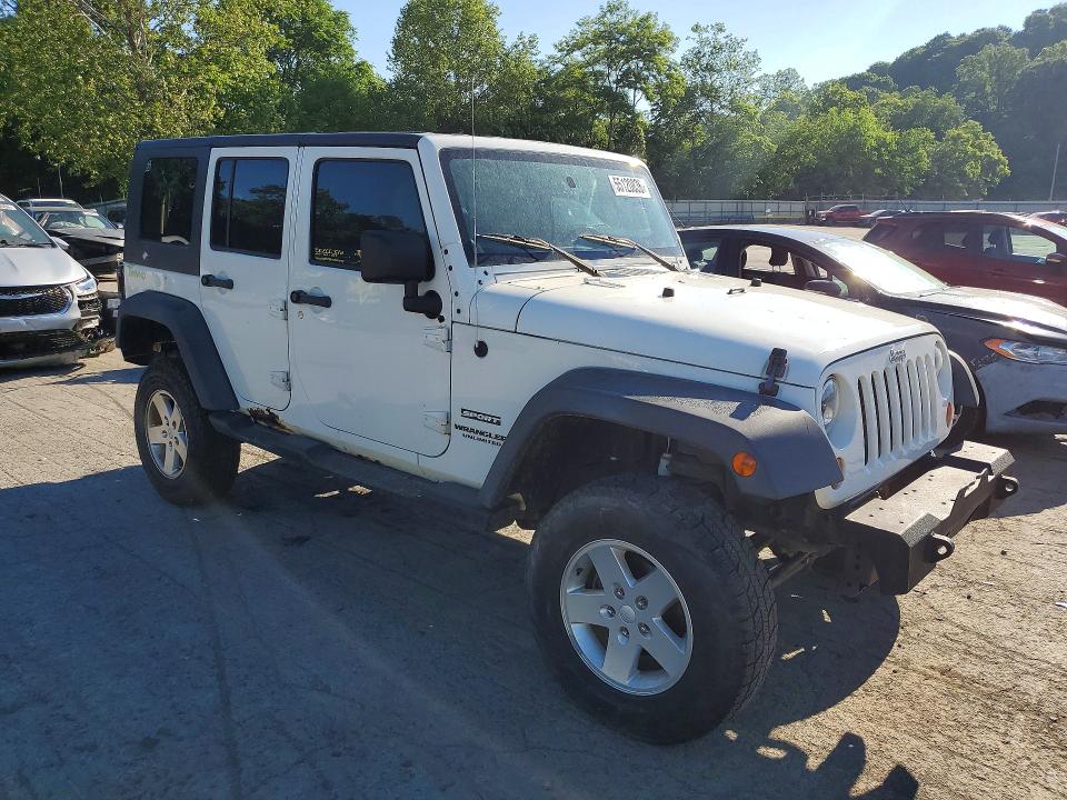 Продажа на аукционе авто 2010 Jeep Wrangler Unlimited, vin: 1J4BA3H15AL120651, номер лота: 55120836