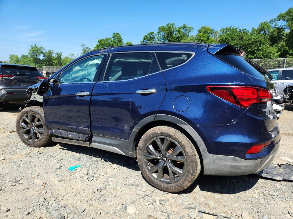 2017 Hyundai Santa Fe Sport მანქანა იყიდება აუქციონზე, vin: 5XYZW4LAXHG499123, აუქციონის ნომერი: 59050816