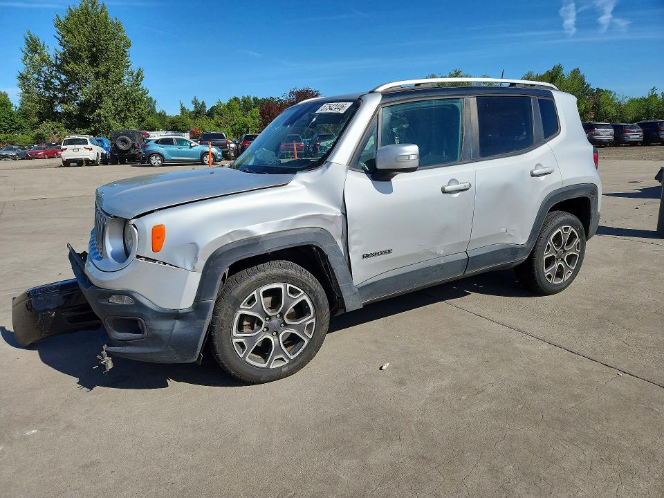 Продаж на аукціоні авто 2018 Jeep Renegade, vin: ZACCJBDB8JPG78721, номер лоту: 57542446