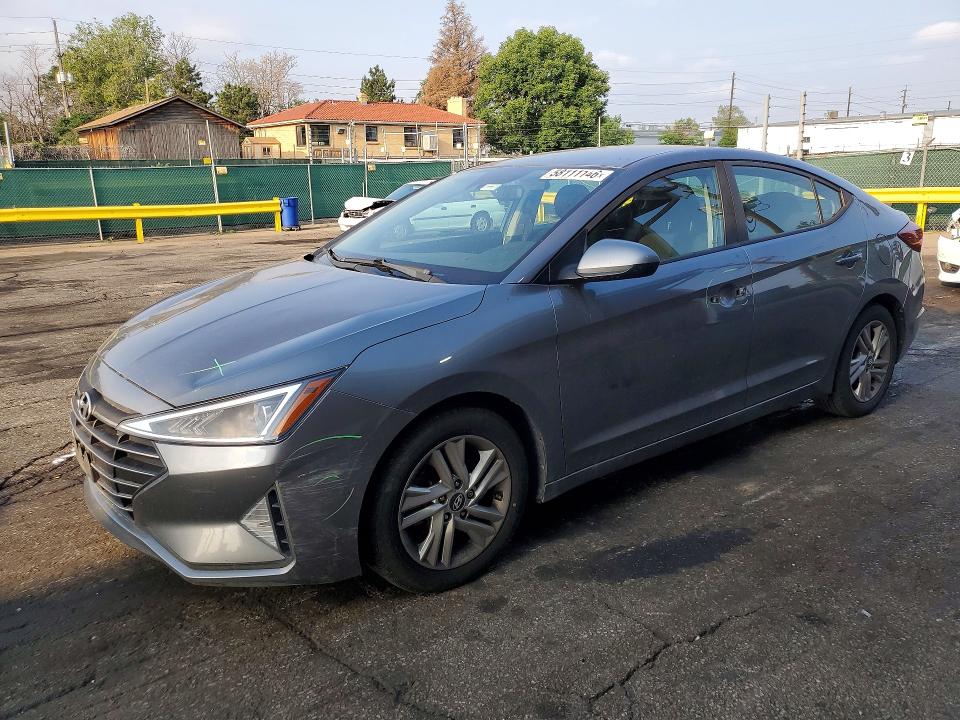 2019 Hyundai Elantra მანქანა იყიდება აუქციონზე, vin: KMHD84LF9KU818920, აუქციონის ნომერი: 58111146