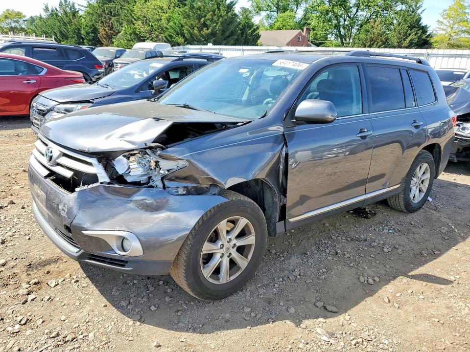 2012 Toyota Highlander მანქანა იყიდება აუქციონზე, vin: 5TDBK3EHXCS161153, აუქციონის ნომერი: 56417406