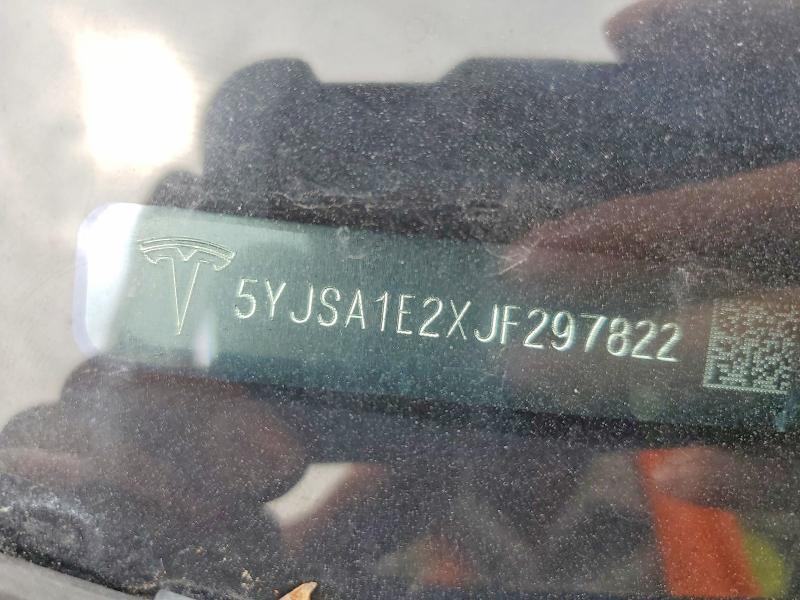 Продажа на аукционе авто 2018 Tesla Model S, vin: 5YJSA1E2XJF297822, номер лота: 57339586