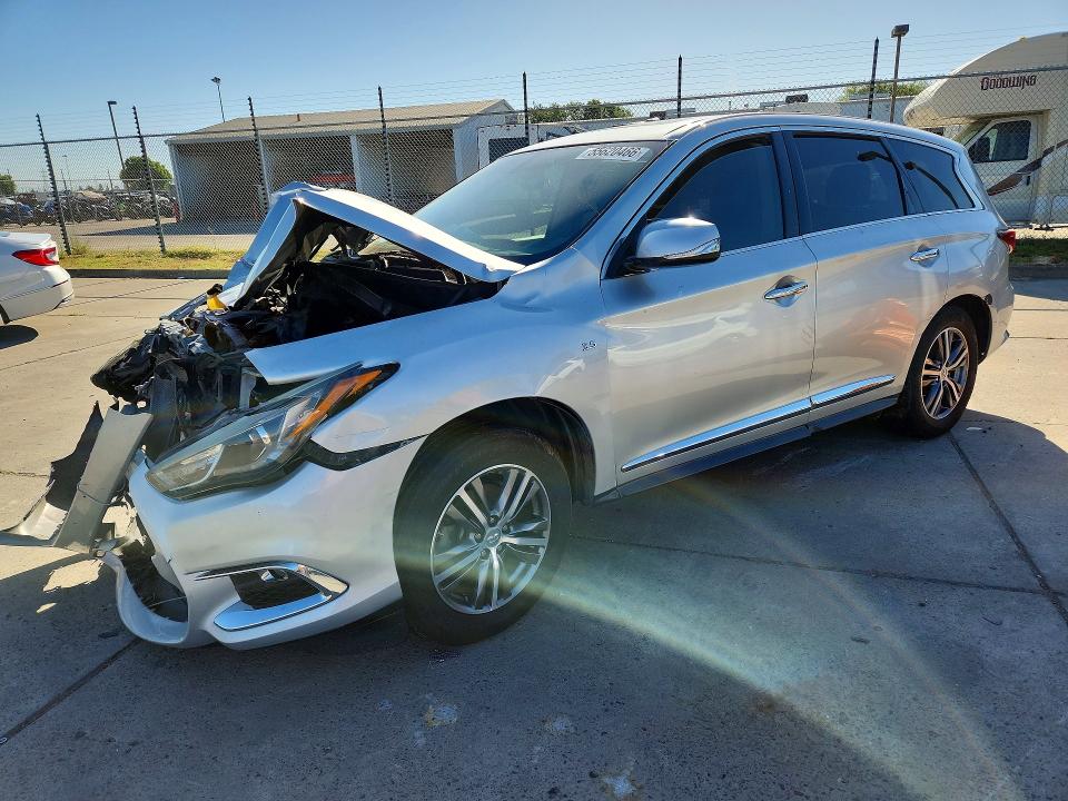 2018 Infiniti Qx60 მანქანა იყიდება აუქციონზე, vin: 5N1DL0MNXJC517302, აუქციონის ნომერი: 55620466