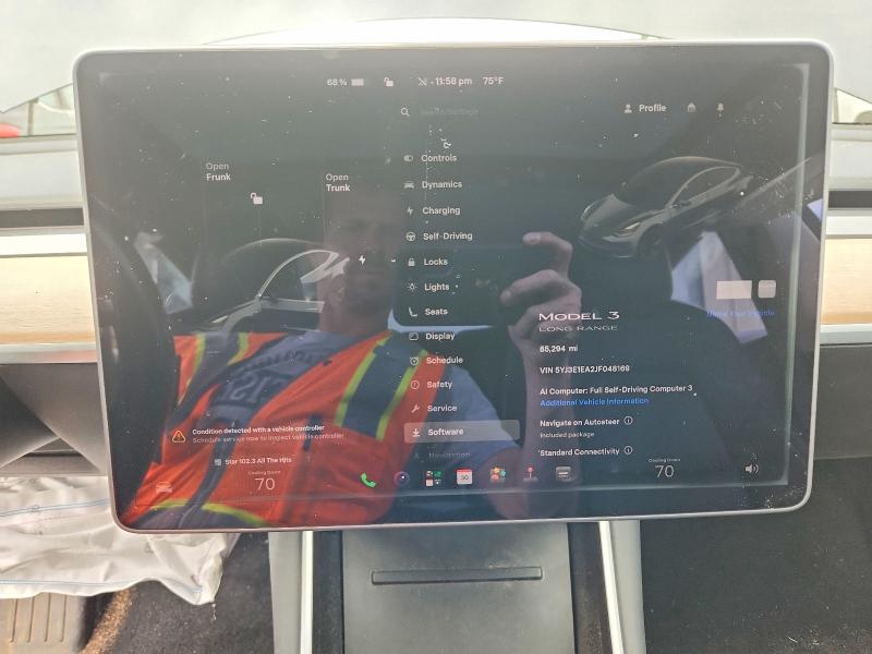 55784056 :رقم المزاد ، 5YJ3E1EA2JF048169 vin ، 2018 Tesla Model 3 مزاد بيع