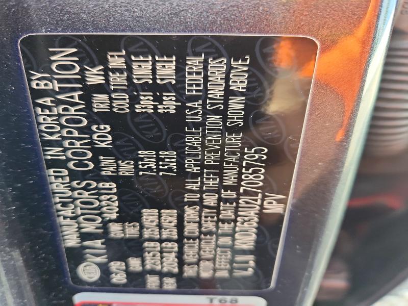 Aukcja sprzedaży 2020 Kia Soul, vin: KNDJ63AU2L7085795, numer aukcji: 55991916