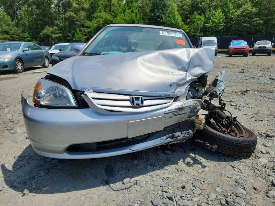 Продажа на аукционе авто 2003 Honda Civic, vin: 2HGES26843H586857, номер лота: 57785596