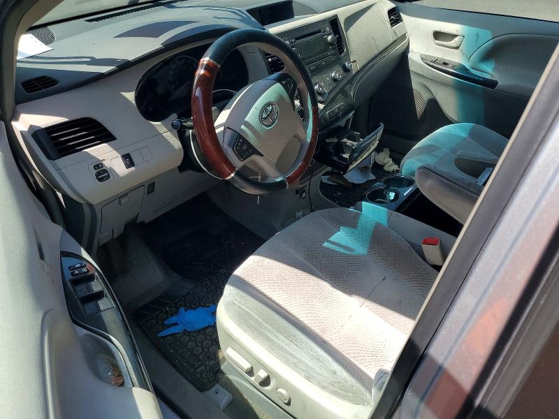 2012 Toyota Sienna მანქანა იყიდება აუქციონზე, vin: 5TDKK3DC8CS195307, აუქციონის ნომერი: 57243526