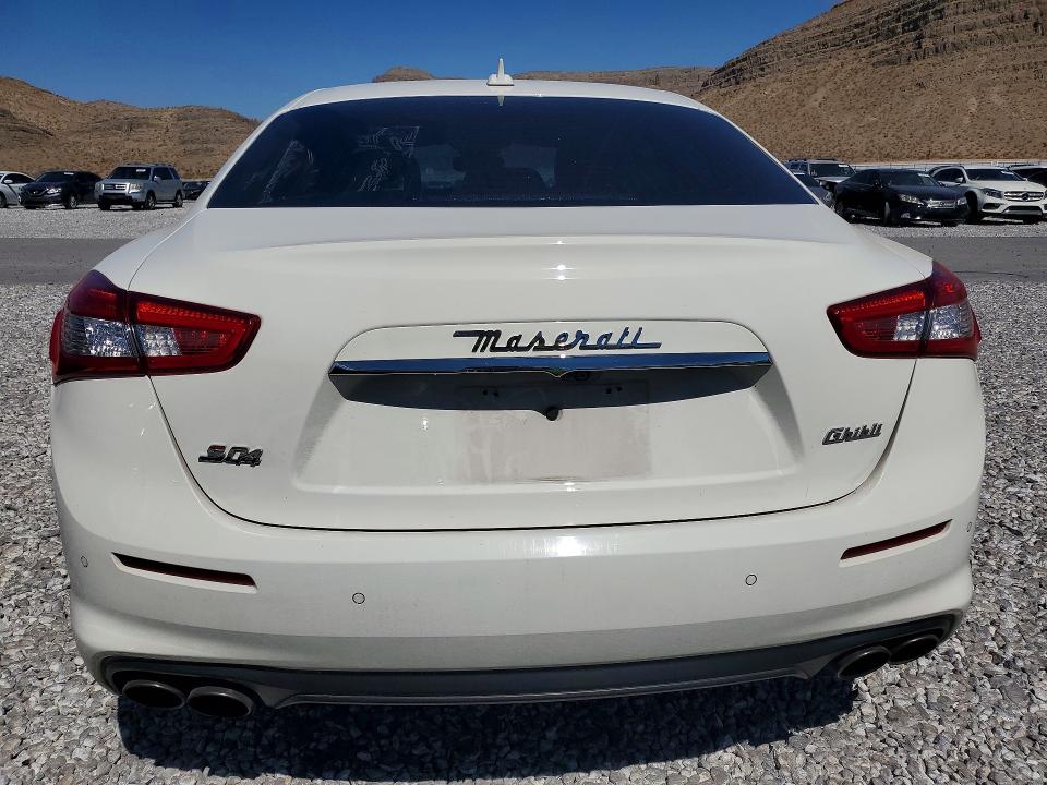 2018 Maserati Ghibli მანქანა იყიდება აუქციონზე, vin: ZAM57YTA7J1292533, აუქციონის ნომერი: 57391746