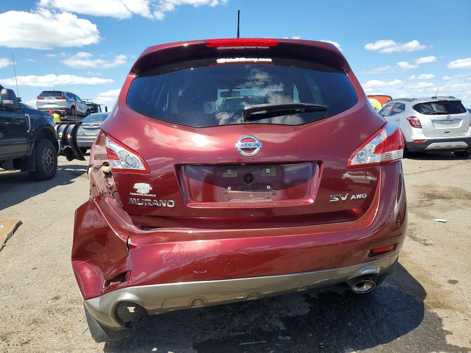 57214606 :رقم المزاد ، JN8AZ1MW0CW233316 vin ، 2012 Nissan Murano مزاد بيع