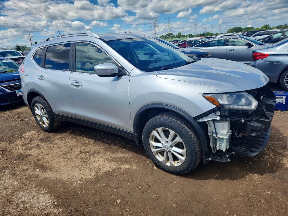Продажа на аукционе авто 2015 Nissan Rogue, vin: KNMAT2MV0FP515920, номер лота: 57378266