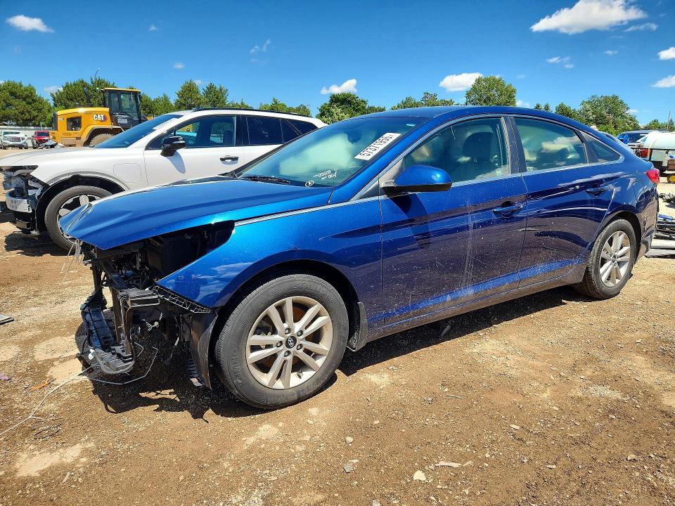 2015 Hyundai Sonata მანქანა იყიდება აუქციონზე, vin: 5NPE24AF4FH206878, აუქციონის ნომერი: 57371956