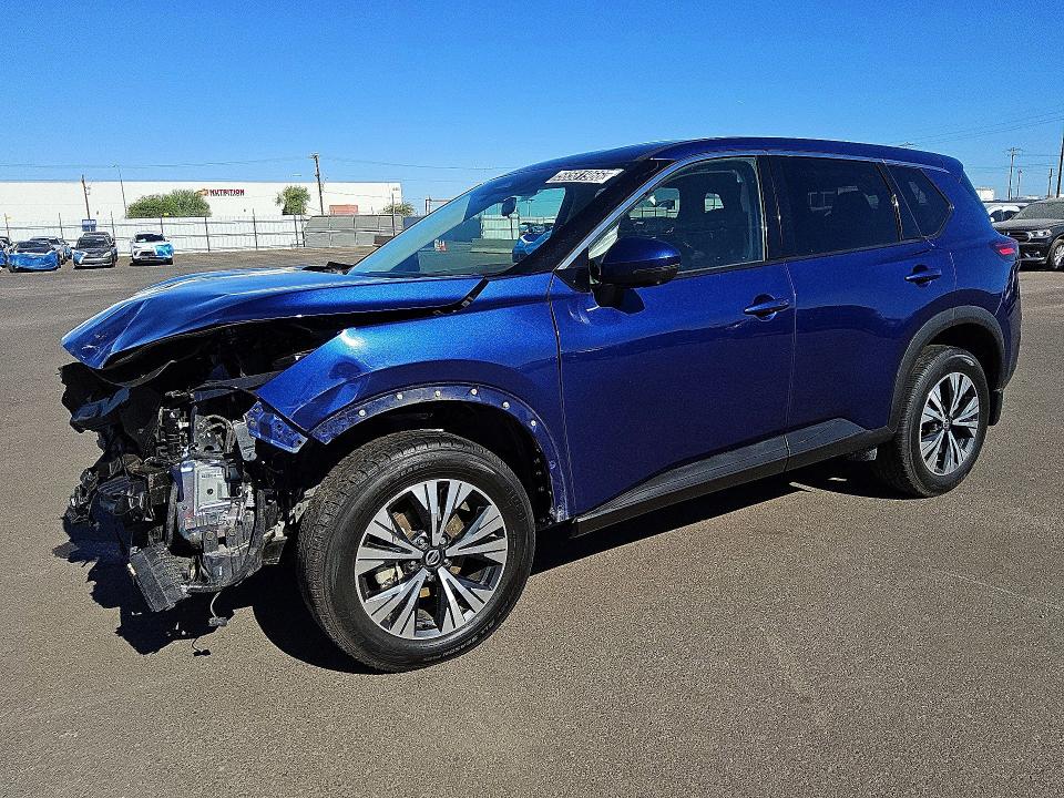 2021 Nissan Rogue მანქანა იყიდება აუქციონზე, vin: 5N1AT3BA6MC836138, აუქციონის ნომერი: 58581966