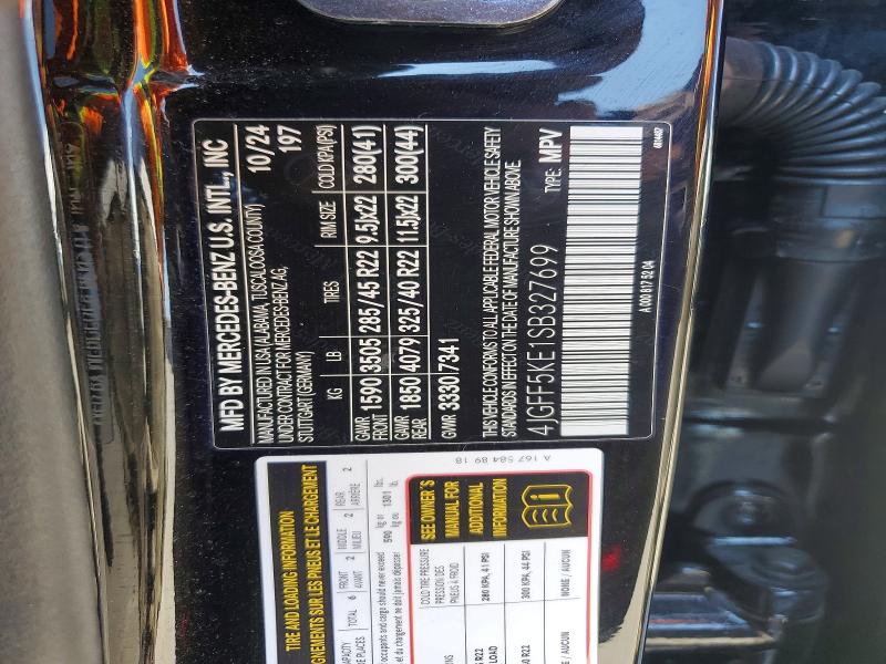Продаж на аукціоні авто 2025 Mercedes-benz Gls, vin: 4JGFF5KE1SB327699, номер лоту: 57311296