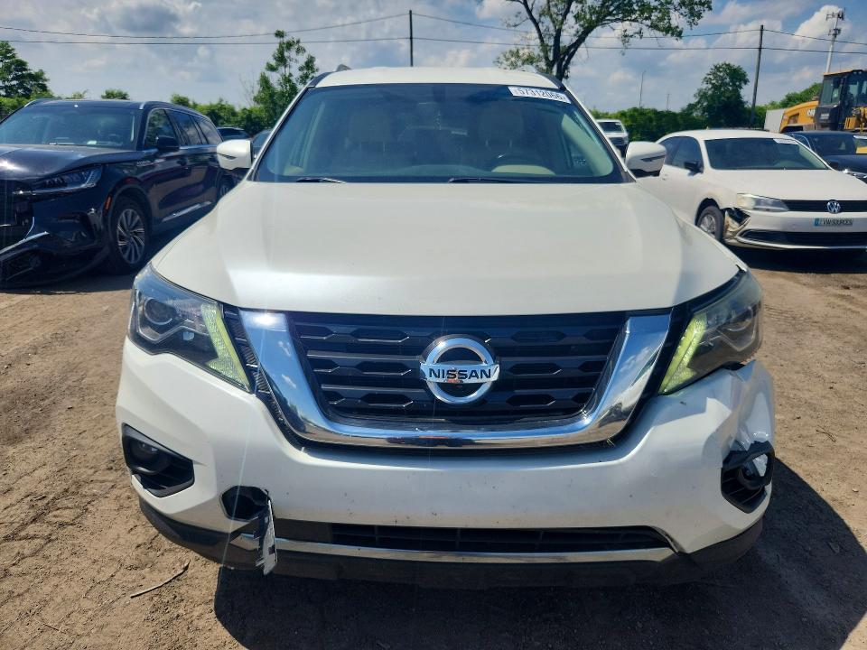 2017 Nissan Pathfinder მანქანა იყიდება აუქციონზე, vin: 5N1DR2MM8HC906130, აუქციონის ნომერი: 57312066