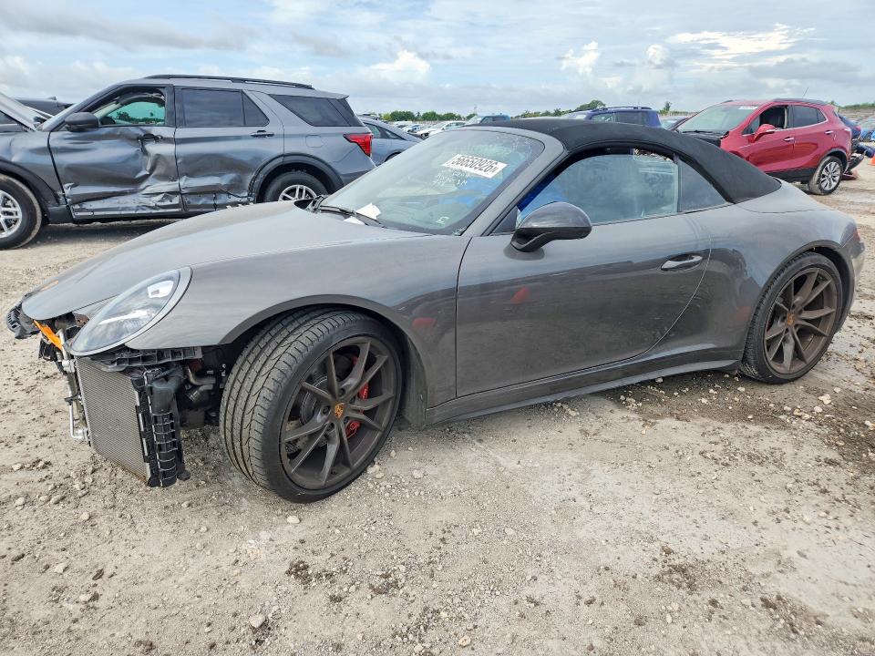 56650926 :رقم المزاد ، WP0CB2A99KS136294 vin ، 2019 Porsche 911 مزاد بيع