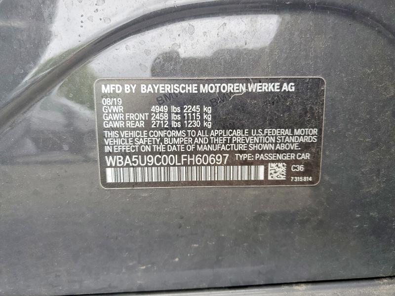 Aukcja sprzedaży 2020 Bmw M340xi, vin: WBA5U9C00LFH60697, numer aukcji: 58435766