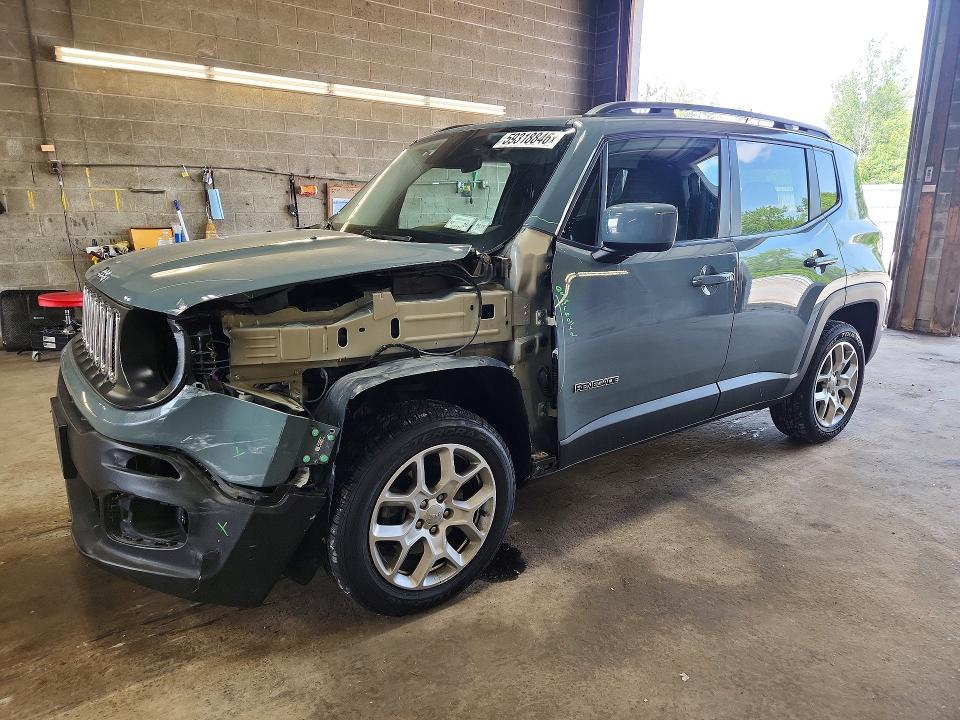 Продажа на аукционе авто 2017 Jeep Renegade, vin: ZACCJBBBXHPF94655, номер лота: 59318846