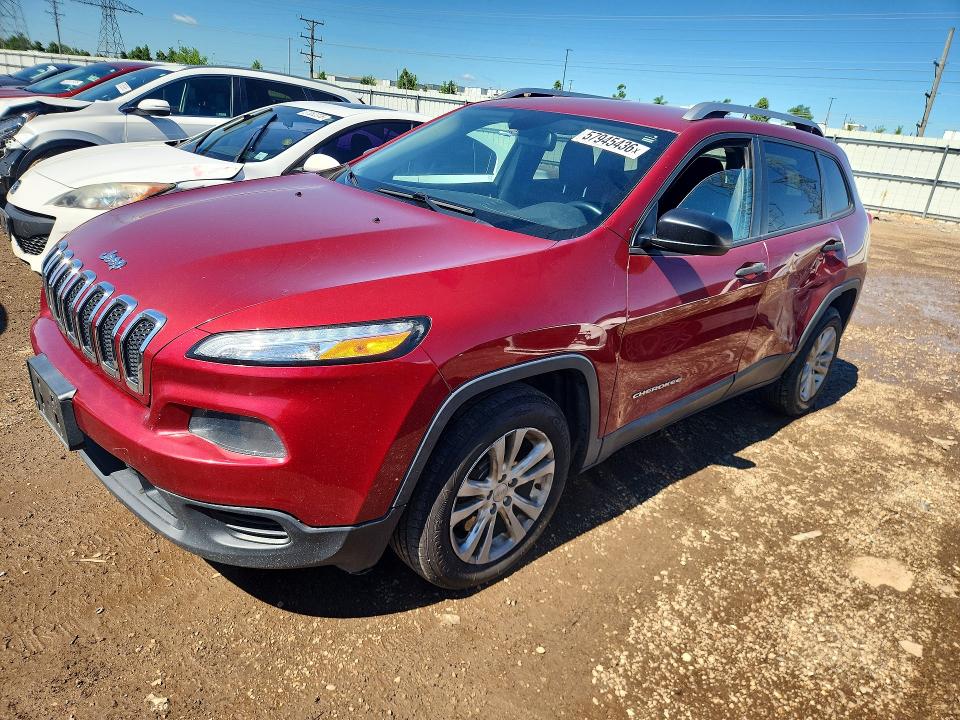Продажа на аукционе авто 2015 Jeep Cherokee, vin: 1C4PJLAB1FW669669, номер лота: 57945436