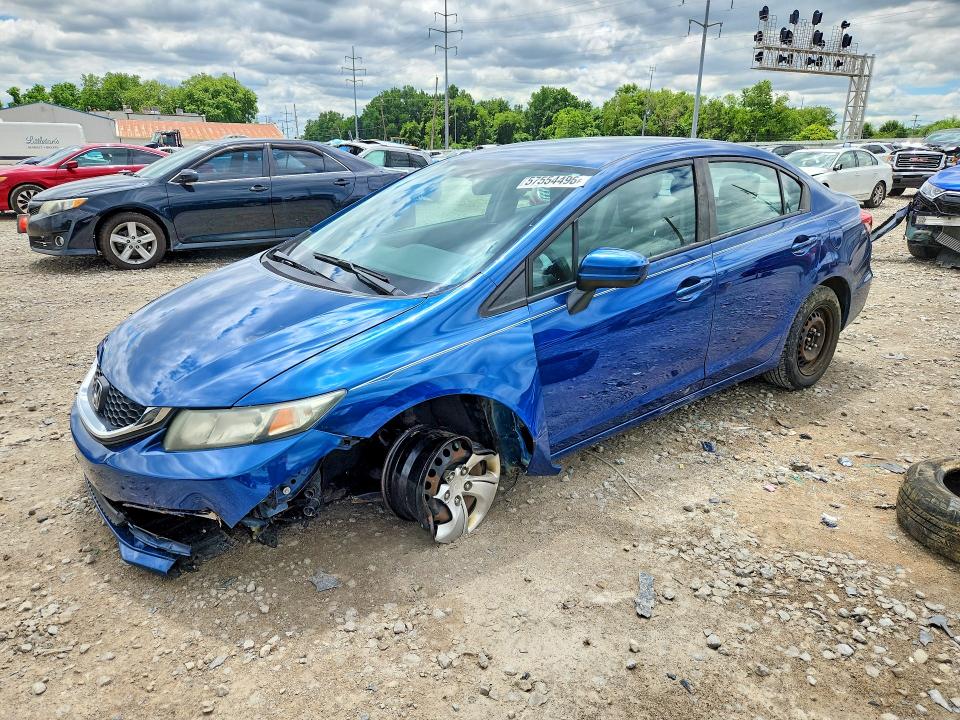 Продаж на аукціоні авто 2014 Honda Civic, vin: 2HGFB2F54EH558716, номер лоту: 57554496