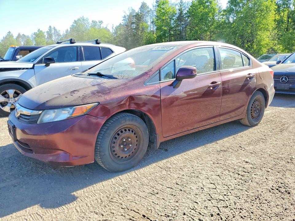 55746046 :رقم المزاد ، 2HGFB2F47CH012478 vin ، 2012 Honda Civic مزاد بيع