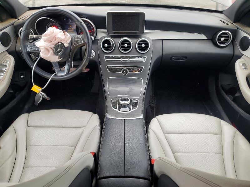 57631956 :رقم المزاد ، 55SWF4JBXJU273402 vin ، 2018 Mercedes-benz C مزاد بيع