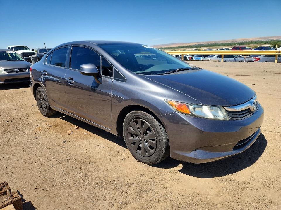 56814256 :رقم المزاد ، 2HGFB2F59CH606613 vin ، 2012 Honda Civic مزاد بيع