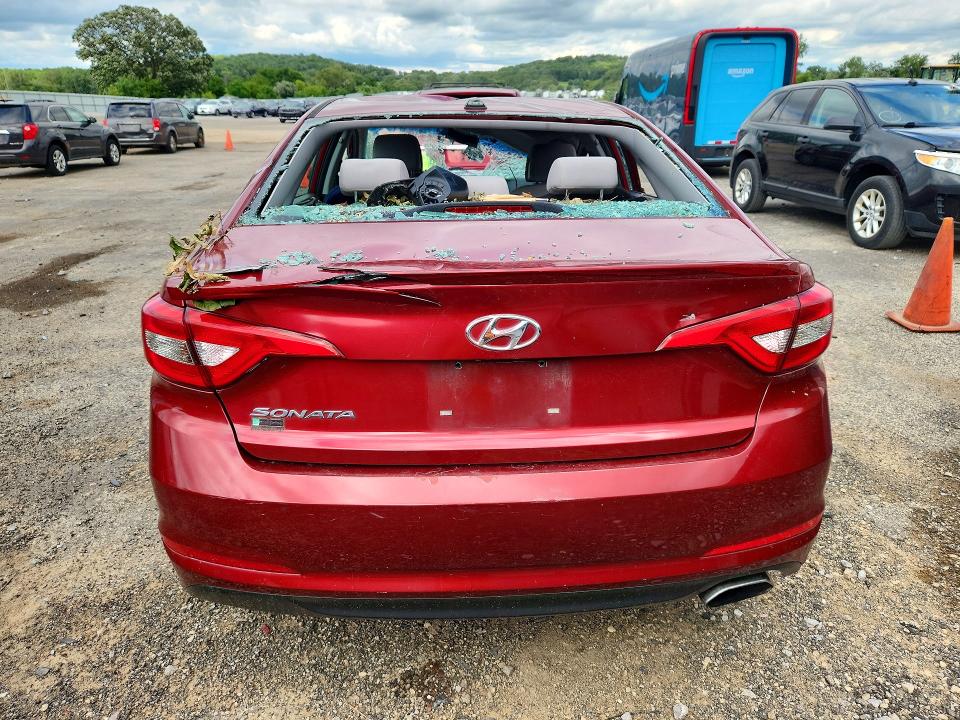 2016 Hyundai Sonata მანქანა იყიდება აუქციონზე, vin: 5NPE24AFXGH280792, აუქციონის ნომერი: 57594556