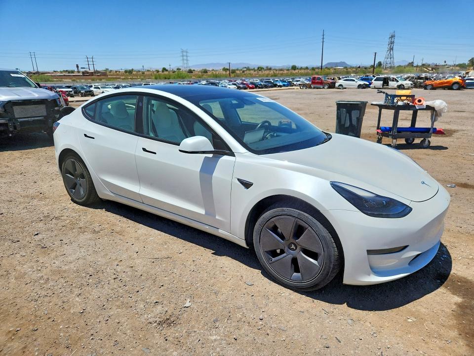 58817136 :رقم المزاد ، 5YJ3E1EA6PF552040 vin ، 2023 Tesla Model 3 مزاد بيع
