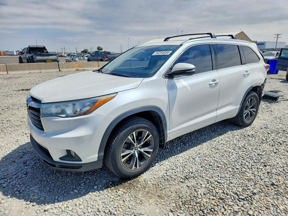 Aukcja sprzedaży 2016 Toyota Highlander, vin: 5TDJKRFH1GS273066, numer aukcji: 56284656