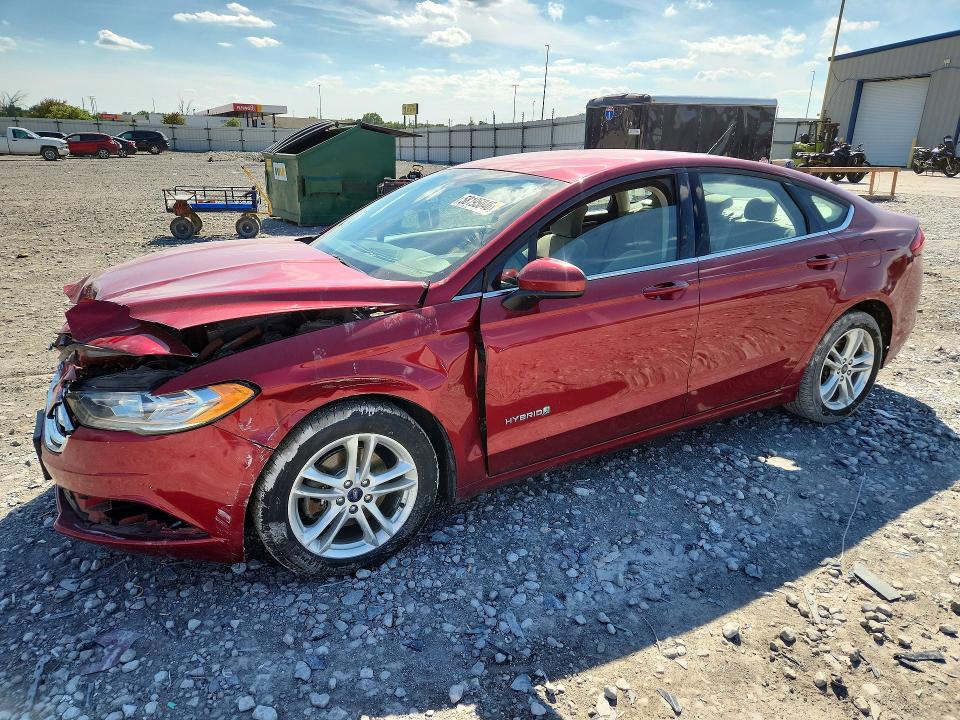 Auction sale of the 2018 Ford Fusion, vin: 3FA6P0LU4JR208636, lot number: 58195046