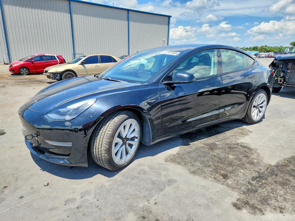 2021 Tesla Model 3 მანქანა იყიდება აუქციონზე, vin: 5YJ3E1EA1MF023686, აუქციონის ნომერი: 57781986