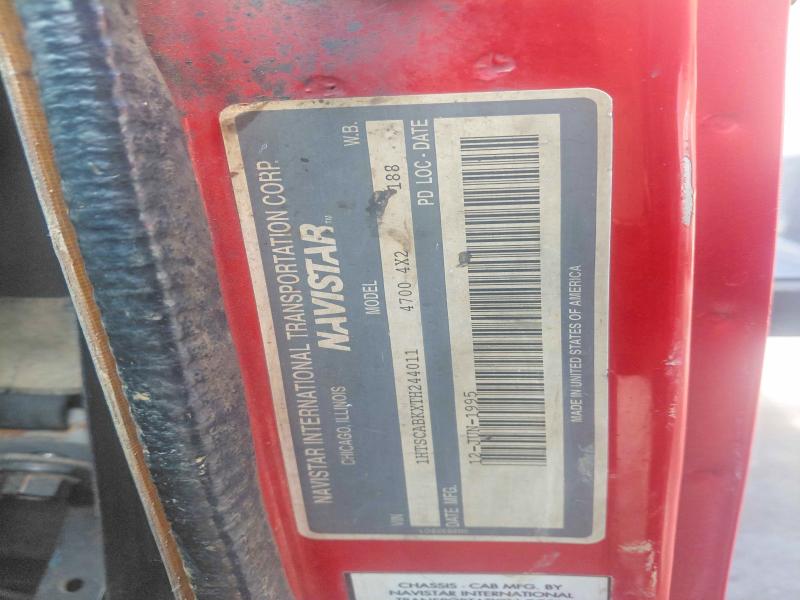 Продаж на аукціоні авто 1996 International 4000, vin: 1HTSCABKXTH244011, номер лоту: 57927136