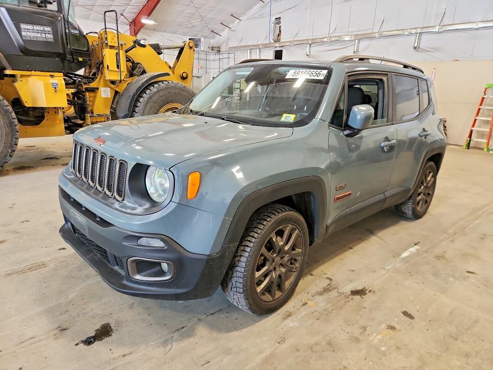2016 Jeep Renegade მანქანა იყიდება აუქციონზე, vin: ZACCJBBT8GPD87964, აუქციონის ნომერი: 59166656
