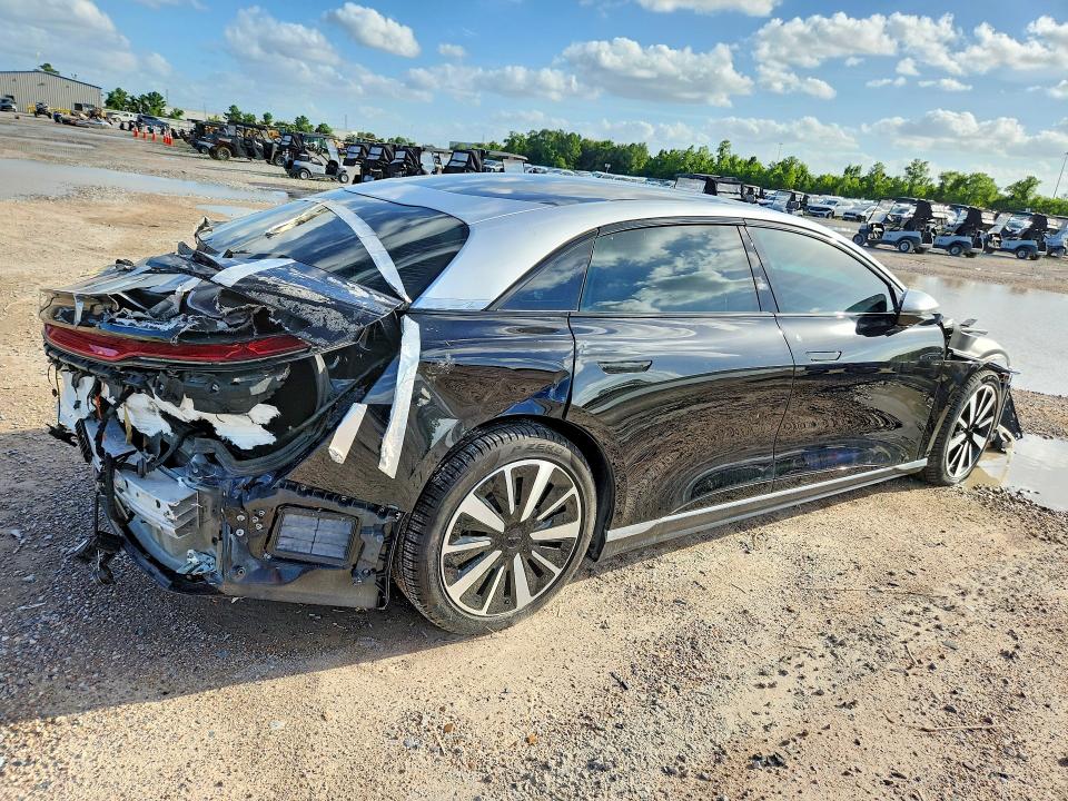 2022 Lucid Motors Air მანქანა იყიდება აუქციონზე, vin: 50EA1GBA4NA001102, აუქციონის ნომერი: 55511636