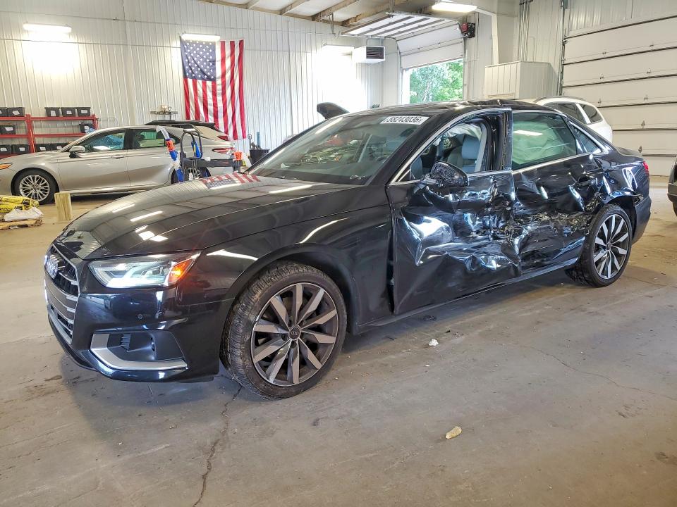58243036 :رقم المزاد ، WAUABAF42MA078355 vin ، 2021 Audi A4 مزاد بيع
