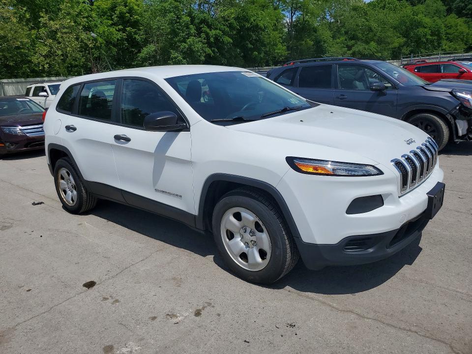 2014 Jeep Cherokee მანქანა იყიდება აუქციონზე, vin: 1C4PJLAB5EW318715, აუქციონის ნომერი: 55744706