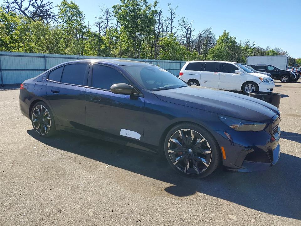 2024 Bmw I5 მანქანა იყიდება აუქციონზე, vin: WBY43FK08RCR38315, აუქციონის ნომერი: 55300996