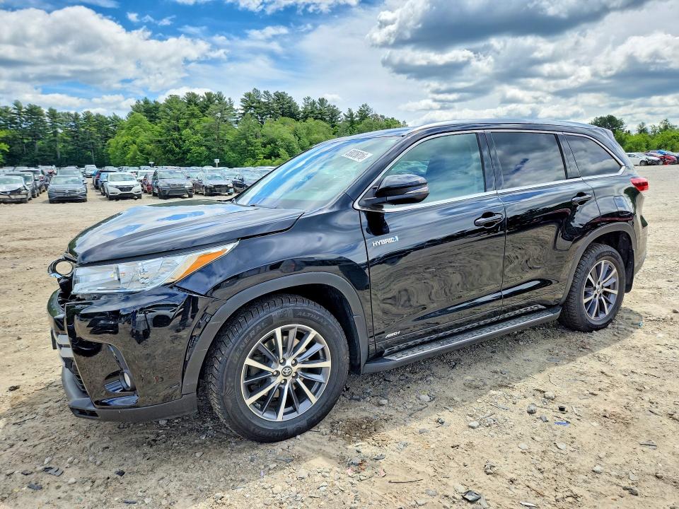 2017 Toyota Highlander Hybrid მანქანა იყიდება აუქციონზე, vin: 5TDJGRFH3HS030300, აუქციონის ნომერი: 58026016