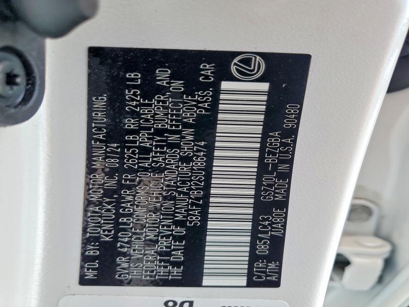 Продажа на аукционе авто 2025 Lexus Es 350, vin: 58AFZ1B12SU186474, номер лота: 55506276