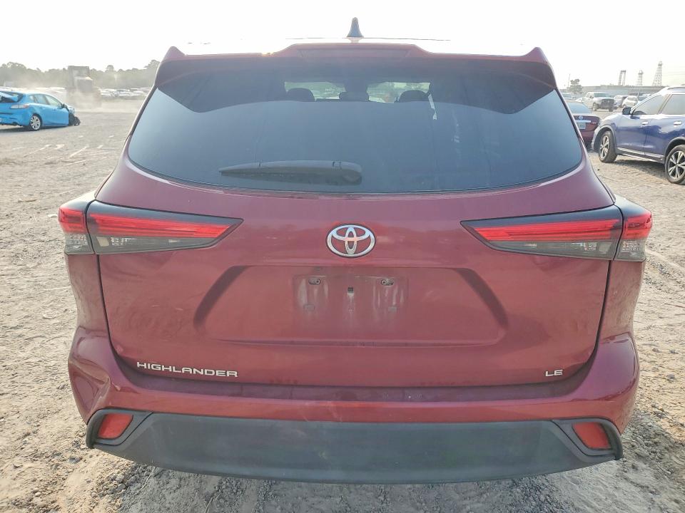 58790996 :رقم المزاد ، 5TDZZRAHXNS552583 vin ، 2022 Toyota Highlander مزاد بيع