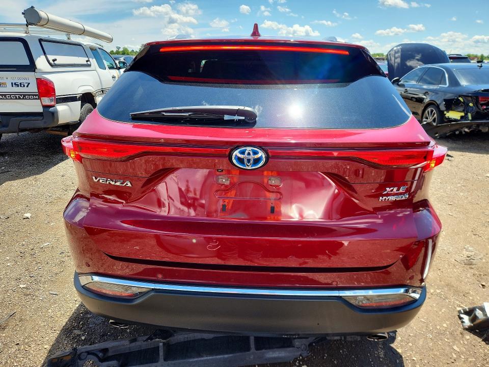 Aukcja sprzedaży 2021 Toyota Venza, vin: JTEAAAAH7MJ086186, numer aukcji: 58791226
