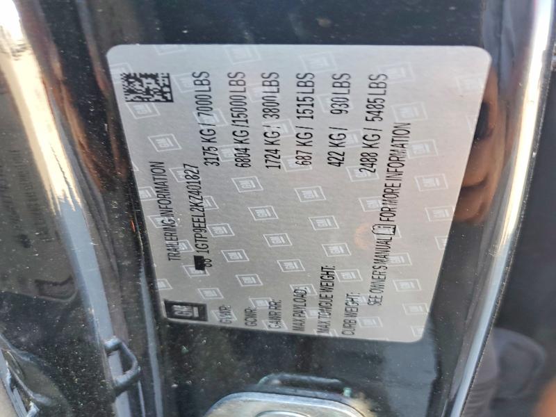 Aukcja sprzedaży 2019 Gmc Sierra, vin: 1GTP9EEL2KZ401827, numer aukcji: 55932276